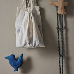 Ferm Living Anton Bird Knage - Bl