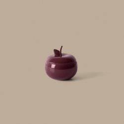 Ferm Living �ble Ceramic Container �9,5 cm Deep Red