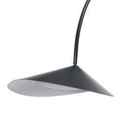 Ferm Living Arum Arched Gulvlampe Sort