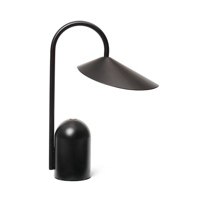 Ferm Living Arum Brbar Bordlampe - Sort