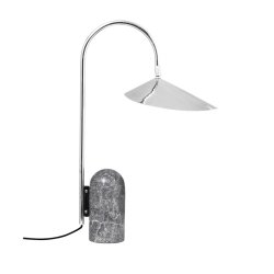 Ferm Living Arum Bordlampe Rustfrit St�l