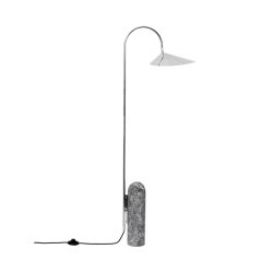 Ferm Living Arum Gulvlampe Rustfrit St�l