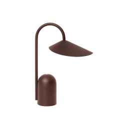 Ferm Living Arum Brbar Bordlampe Dark Chocolate