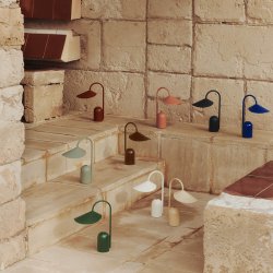 Ferm Living Arum Brbar Bordlampe Tea Green