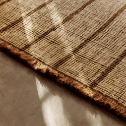 Ferm Living Athens Stripes Tppe 140x200 cm Natural/Off-white