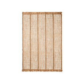 Ferm Living Athens Stripes Tppe 140x200 cm Natural/Off-white