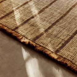 Ferm Living Athens Stripes Tppe 170x240 cm Natural/Off-white