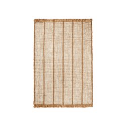 Ferm Living Athens Stripes Tppe 170x240 cm Natural/Off-white