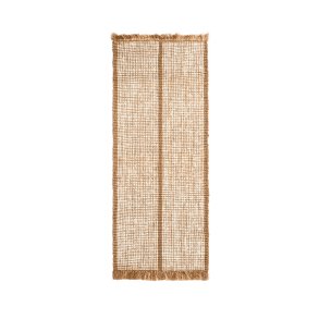 Ferm Living Athens Stripes Lber 80x200 cm Natural/Off-white
