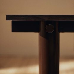 Ferm Living Atura Spisebord 160x90 cm Dark Chocolate/M�rkbejdset Eg