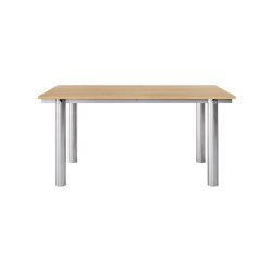 Ferm Living Atura Spisebord 160x90 cm Rustfrit St�l/Natur Eg