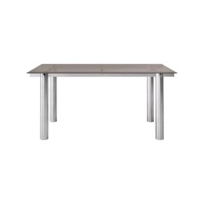 Ferm Living Atura Spisebord 160x90 cm Rustfrit St�l/Tinted Glass