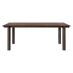 Ferm Living Atura Spisebord 200x90 cm Dark Chocolate/M�rkbejdset Eg