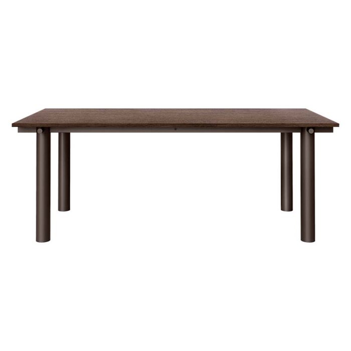 Ferm Living Atura Spisebord 200x90 cm Dark Chocolate/M�rkbejdset Eg