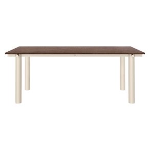 Ferm Living Atura Spisebord 200x90 cm Light Cashmere/M�rkbejdset Eg