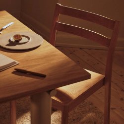 Ferm Living Atura Spisebord 200x90 cm Light Cashmere/Natur Eg