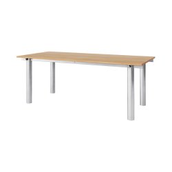 Ferm Living Atura Spisebord 200x90 cm Rustfrit St�l/Natur Eg
