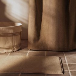 Ferm Living Badeforh�ng Chambray Olive