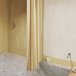 Ferm Living Badeforhng Chambray Warm Yellow/Parchment