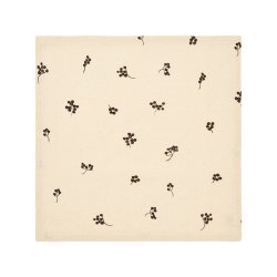 Ferm Living Baies Servietter 4 stk. Natural/Dark Chocolate