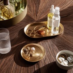 Ferm Living Basho Bakke - Oval - Messing