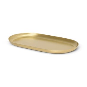 Ferm Living Basho Bakke - Oval - Messing