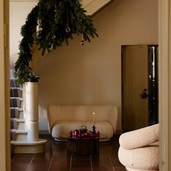 Ferm Living Bellure Julekugler 2 stk. Messingfinish