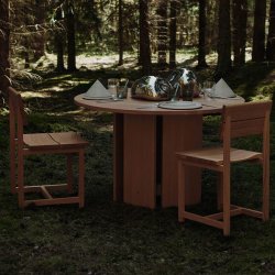 Ferm Living Bellure Piece Rund Slv Finish