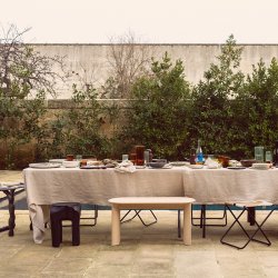 Ferm Living Bevel Bnk Hvid Olieret Bg