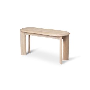 Ferm Living Bevel B�nk Hvid Olieret Eg