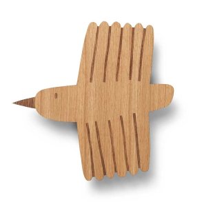 Ferm Living Brne Lampe - Bird - Olieret Eg