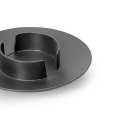 Ferm Living Block Lysestage - Sort Messing