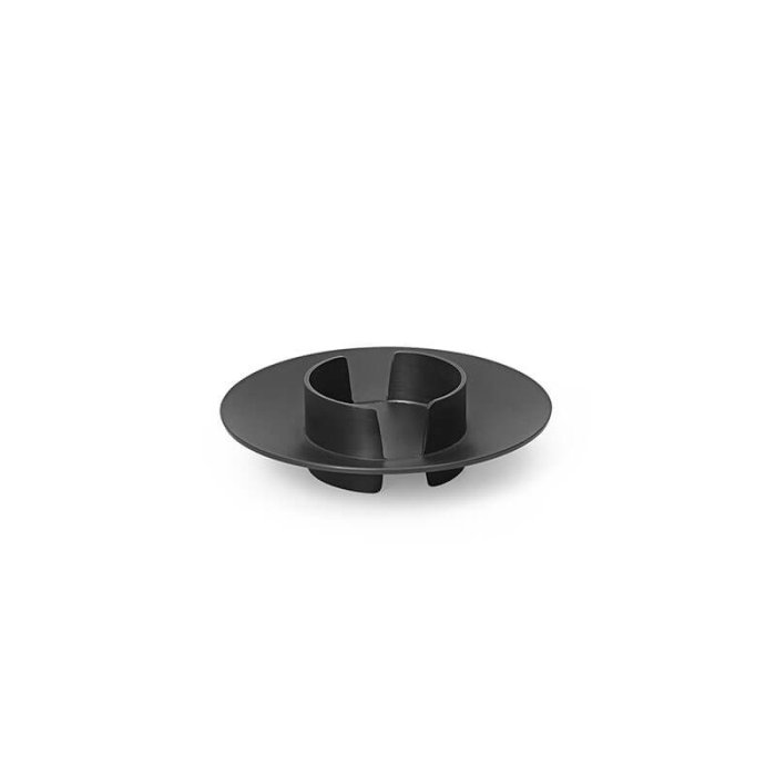 Ferm Living Block Lysestage - Sort Messing