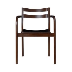 Ferm Living Boda Spisebordsstol m/ Arml�n M�rkbejdset B�g
