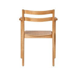 Ferm Living Boda Spisebordsstol m/ Arml�n Natur Eg