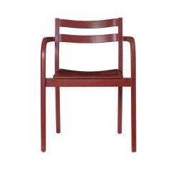 Ferm Living Boda Spisebordsstol m/ Arml�n Red Brown
