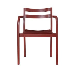Ferm Living Boda Spisebordsstol m/ Arml�n Red Brown