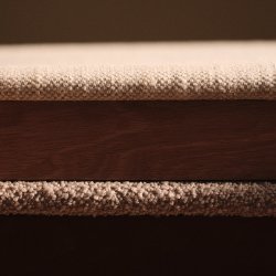 Ferm Living Boda Spisebordsstol m/ Arml�n Soft Boucl� B�g/Natural