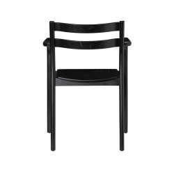 Ferm Living Boda Spisebordsstol m/ Arml�n Sort