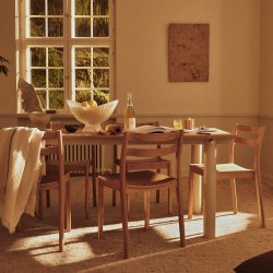 Ferm Living Boda Spisebordsstol Natur Eg 