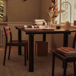 Ferm Living Boda Spisebordsstol Red Brown