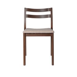 Ferm Living Boda Spisebordsstol Soft Boucl� M�rkbejdset B�g/Natural