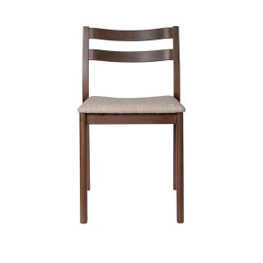 Ferm Living Boda Spisebordsstol Soft Boucl� M�rkbejdset B�g/Natural