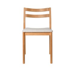 Ferm Living Boda Spisebordsstol Staple Natur Eg/Off-White