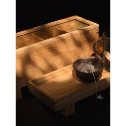 Ferm Living Bon Tea Organiser Natur Eg