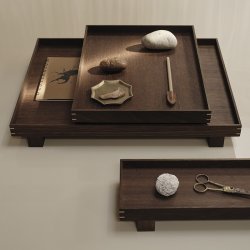 Ferm Living Bon Wooden Bakke Rget Eg Mini