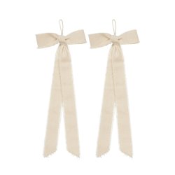 Ferm Living Bow Dekoration Natural 2 stk. Small