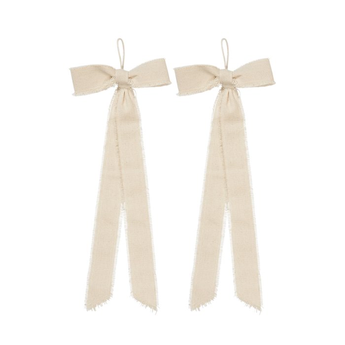 Ferm Living Bow Dekoration Natural 2 stk. Small