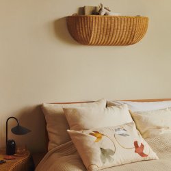 Ferm Living Braided Wall Pocket 75x25 cm Natural