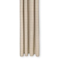 Ferm Living Badeforhng - Chambray Sand - Grid